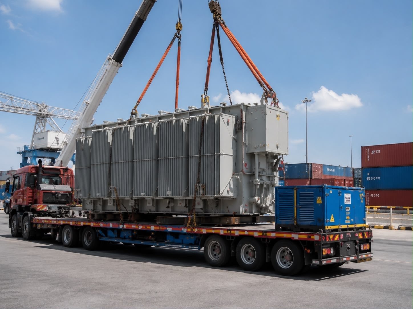 A power transformer is a schedule decision before it is a technical one