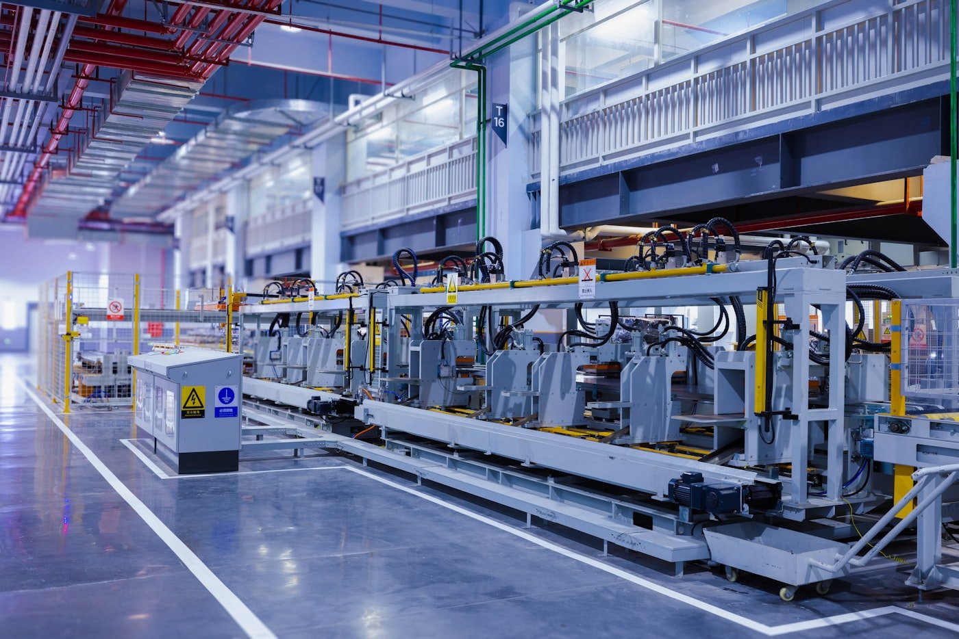 Electrical Backbone for a Manufacturing Plant